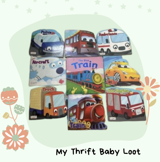 preloved baby books on transport